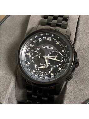 Citizen Black Multi-Function Eco-Drive Watch